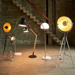 BOW Standleuchte Mit Marmorfuß -Butlers 10190507 6