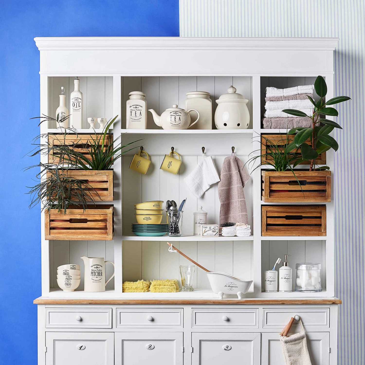 SALON BEAUTÉ Utensilienbehälter Badewanne 7 SALON BEAUTÉ Utensilienbehälter Badewanne – Bild 5