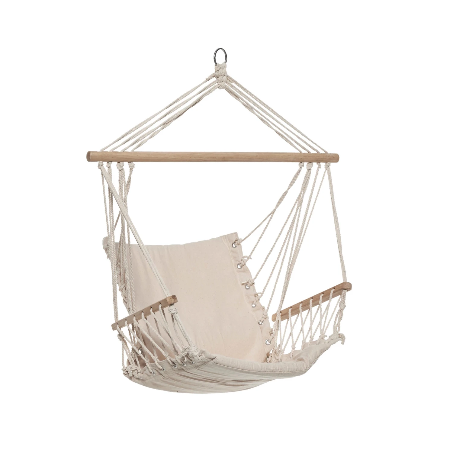 BABOON Hängesessel Mit Holzarmlehnen 9 BABOON Hängesessel Mit Holzarmlehnen – Bild 7