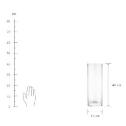 POOL Zylindrische Vase 40 Cm -Butlers 10203890 3