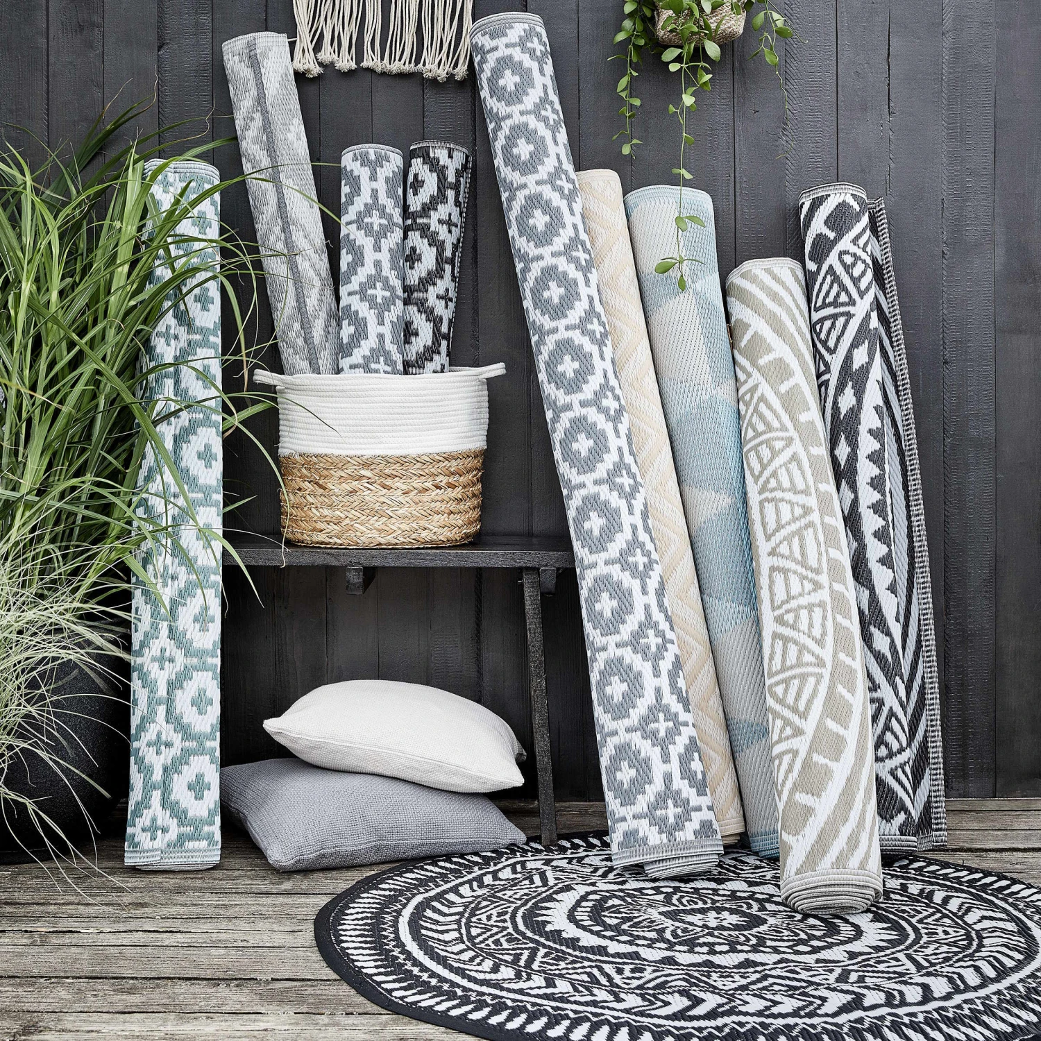 COLOUR CLASH In- & Outdoor-Teppich Mosaik L 150 X B 90cm 11 COLOUR CLASH In- & Outdoor-Teppich Mosaik L 150 X B 90cm – Bild 9