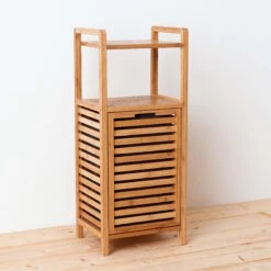 BIG BAMBOO Regal Mit Wäschekorb -Butlers 10208207 10