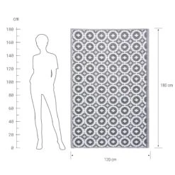 COLOUR CLASH In- & Outdoorteppich Mosaik L 180 X B 118cm -Butlers 10210627 2