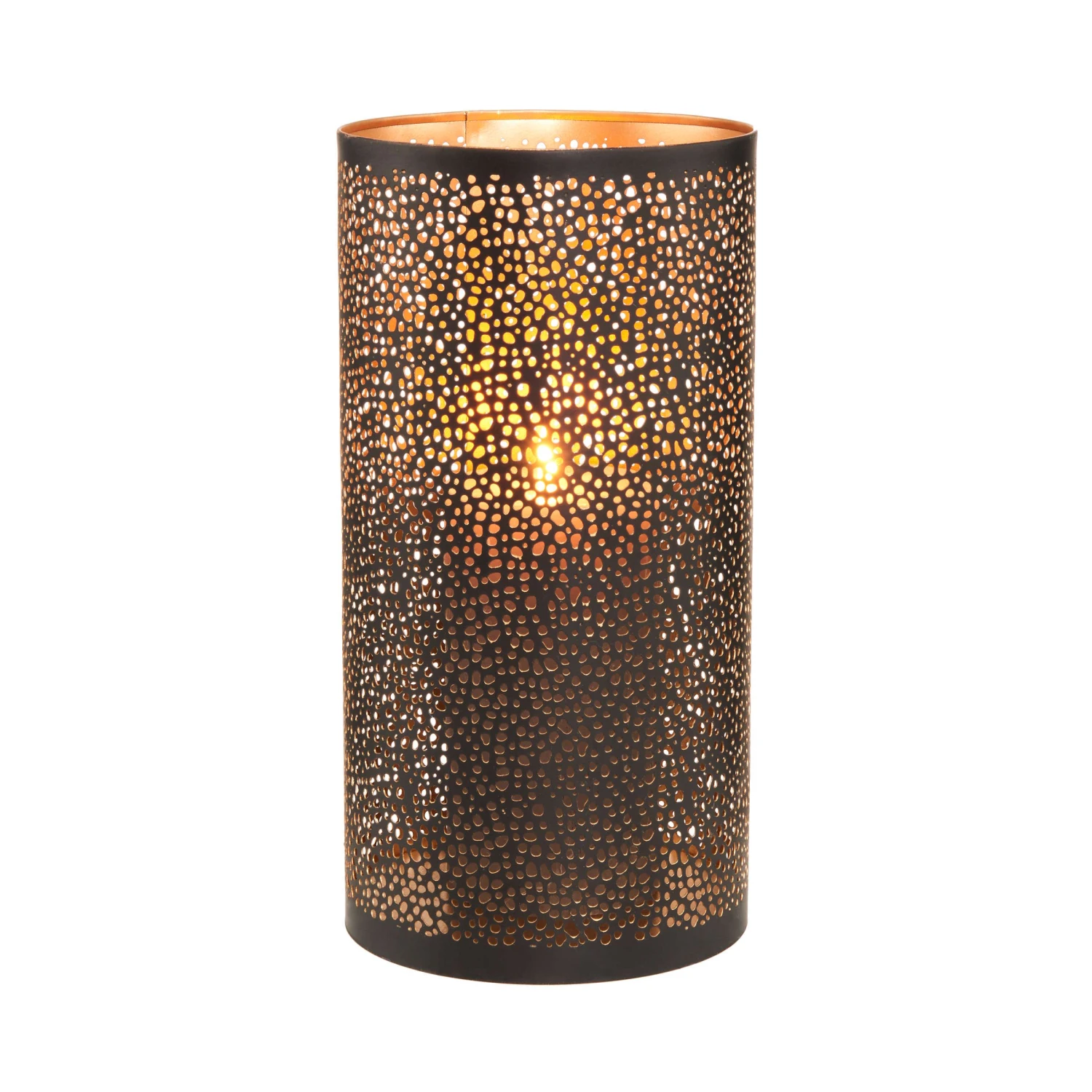 LUMINOUS Windlicht Punktdesign Höhe 25 Cm 4 LUMINOUS Windlicht Punktdesign Höhe 25 Cm – Bild 2