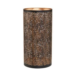 LUMINOUS Windlicht Punktdesign Höhe 25 Cm