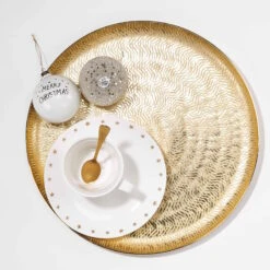 GOLDEN STAR Deko-Teller Ø38cm 8 GOLDEN STAR Deko-Teller Ø38cm -Butlers 10212365 2