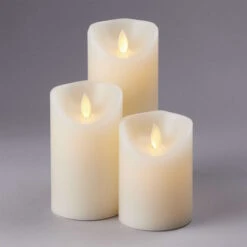 GLOWING FLAME LED Kerzen 3er-Set -Butlers 10212428 1