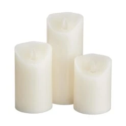 GLOWING FLAME LED Kerzen 3er-Set -Butlers 10212428