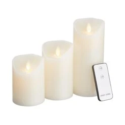 GLOWING FLAME LED Kerzen 3er-Set -Butlers 10212428 3