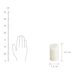 GLOWING FLAME LED Kerzen 3er-Set -Butlers 10212428 5