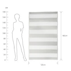 COLOUR CLASH In- & Outdoor-Teppich Streifen L 180 X B 120cm -Butlers 10214549 2