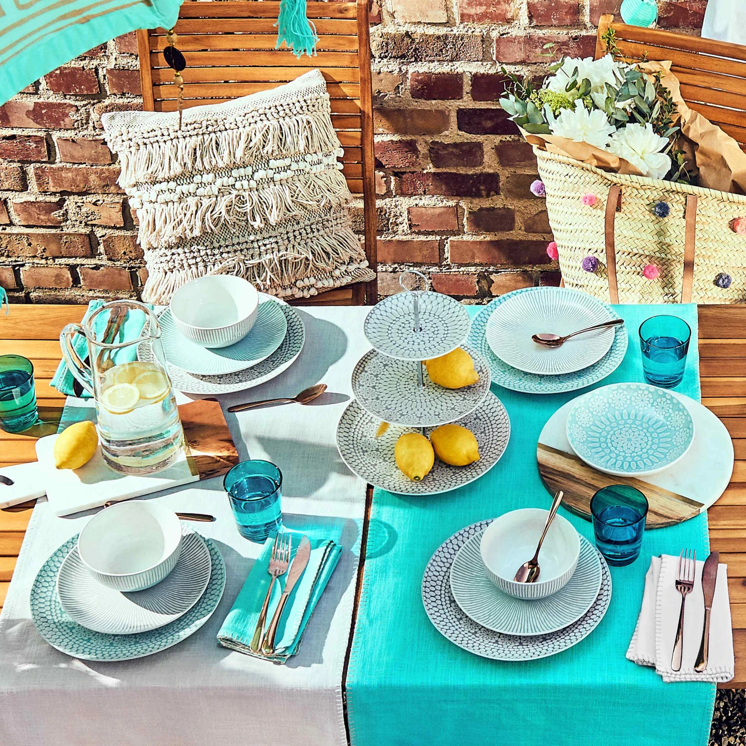 FINCA Tischläufer L 150 X B 50cm 4 FINCA Tischläufer L 150 X B 50cm – Bild 2