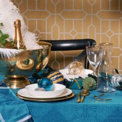 GOLDEN TWENTIES Karaffe Mit Goldrand Und Rillen 1l -Butlers 10216983 4