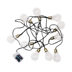BULB LIGHTS LED Lichterkette Mit Naturseil 10 Lichter, Batteriebetrieben 8 BULB LIGHTS LED Lichterkette Mit Naturseil 10 Lichter, Batteriebetrieben -Butlers 10217309 2