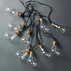 BULB LIGHTS LED Lichterkette Mit Naturseil 10 Lichter, Batteriebetrieben 9 BULB LIGHTS LED Lichterkette Mit Naturseil 10 Lichter, Batteriebetrieben -Butlers 10217309 3