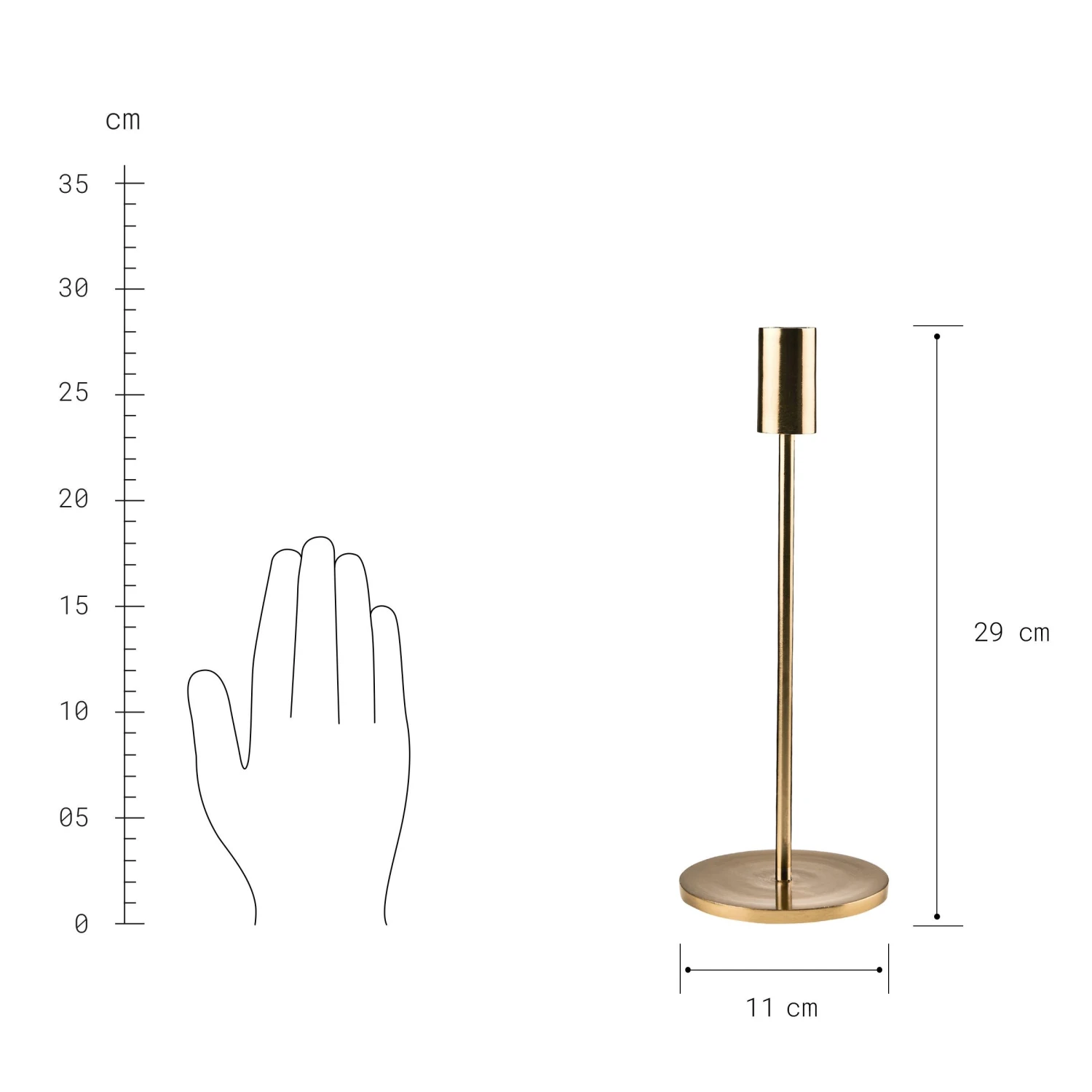 HIGHLIGHT Kerzenhalter Höhe 29cm 6 HIGHLIGHT Kerzenhalter Höhe 29cm – Bild 4