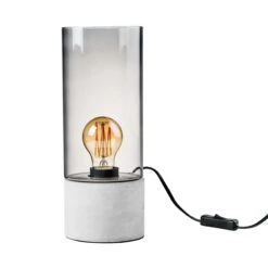 STILO Tischleuchte Mit Betonfuß Und Glasschirm 11 STILO Tischleuchte Mit Betonfuß Und Glasschirm -Butlers 10217789 3