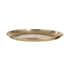 ORIENTAL LOUNGE Deko Tablett Glänzend Ø 45 Cm 12 ORIENTAL LOUNGE Deko Tablett Glänzend Ø 45 Cm -Butlers 10219405 1