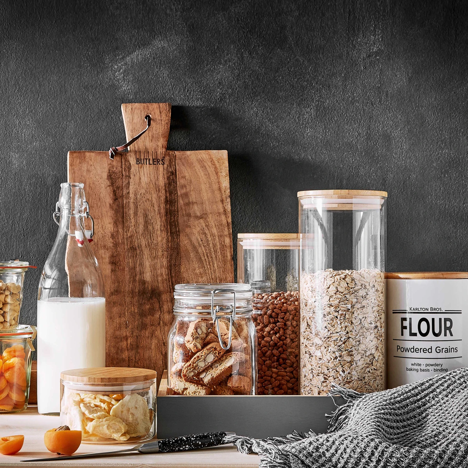 KARLTON BROS. Vorratsdose Flour 1100ml 6 KARLTON BROS. Vorratsdose Flour 1100ml – Bild 4