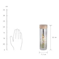 TEA TENDER Teeflasche Mit Blumendruck 450ml -Butlers 10221243 2