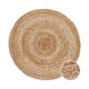 ALL NATURE Hanf-Teppich Ø110cm