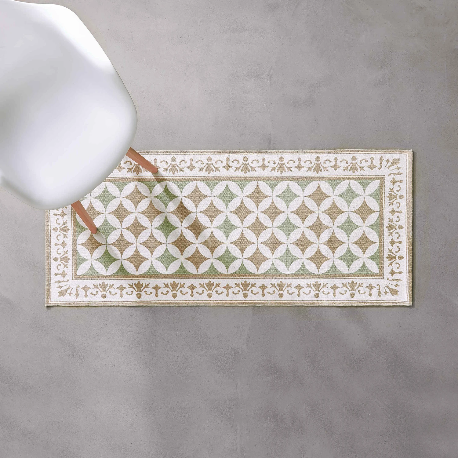 SILENT DANCER Läufer Kacheln L 70 X B 170cm 4 SILENT DANCER Läufer Kacheln L 70 X B 170cm – Bild 2