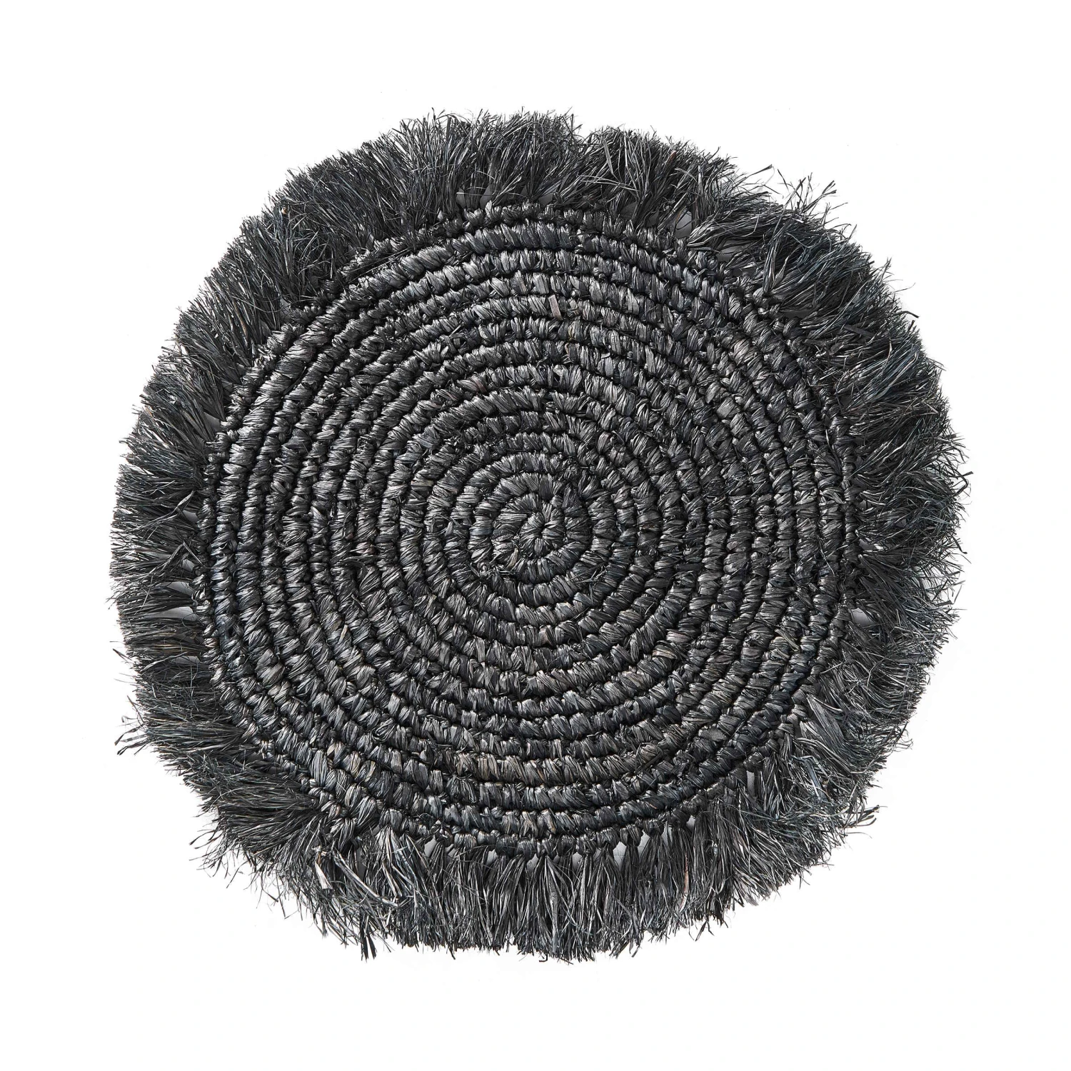 RAFFIA Platzset Mit Fransen Ø41cm 7 RAFFIA Platzset Mit Fransen Ø41cm – Bild 5