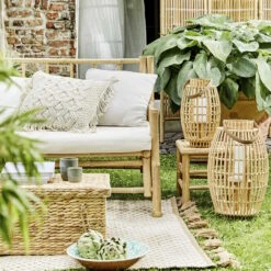 MACRAMÉ Kissen ZickZack L 45 X B 45cm -Butlers 10222953 9