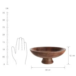 MANGO DAYS Deko-Schale Mit Fuß Ø30cm 8 MANGO DAYS Deko-Schale Mit Fuß Ø30cm -Butlers 10223346 2