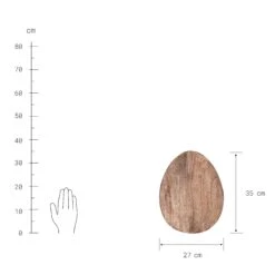 MANGO DAYS Deko-Teller Organisch L 35 X B 27cm -Butlers 10223348 2