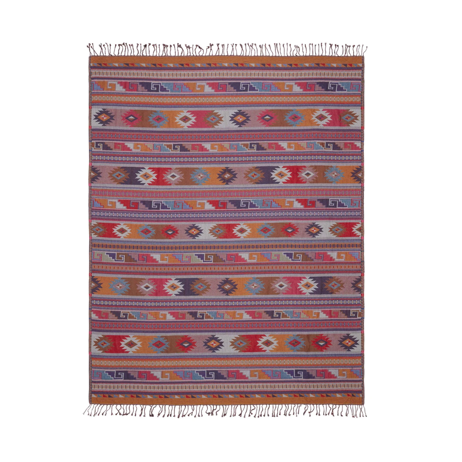 INDIAN SUMMER Decke L 170 X B 130cm 5 INDIAN SUMMER Decke L 170 X B 130cm – Bild 3