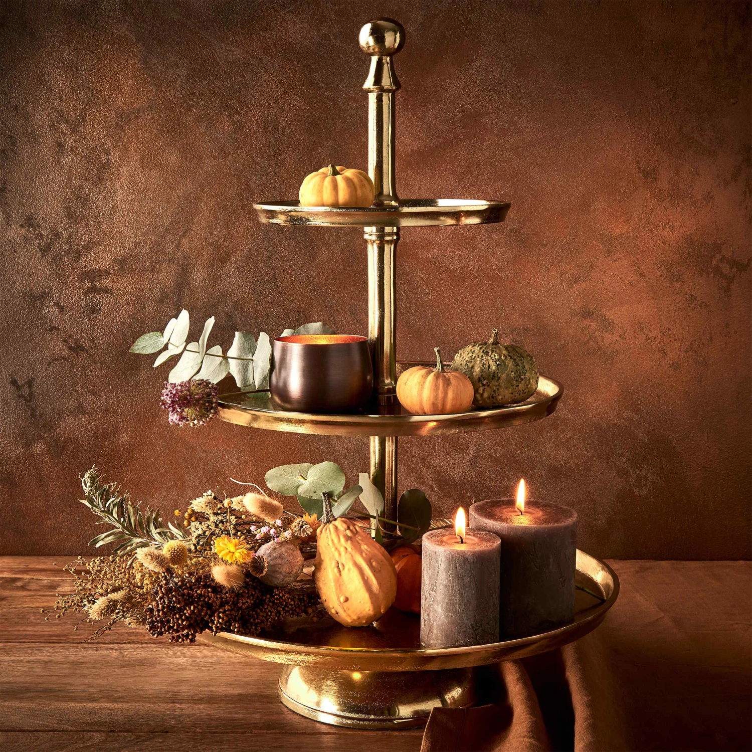 BANQUET Etagere 3-stufig Höhe 66cm 4 BANQUET Etagere 3-stufig Höhe 66cm – Bild 2