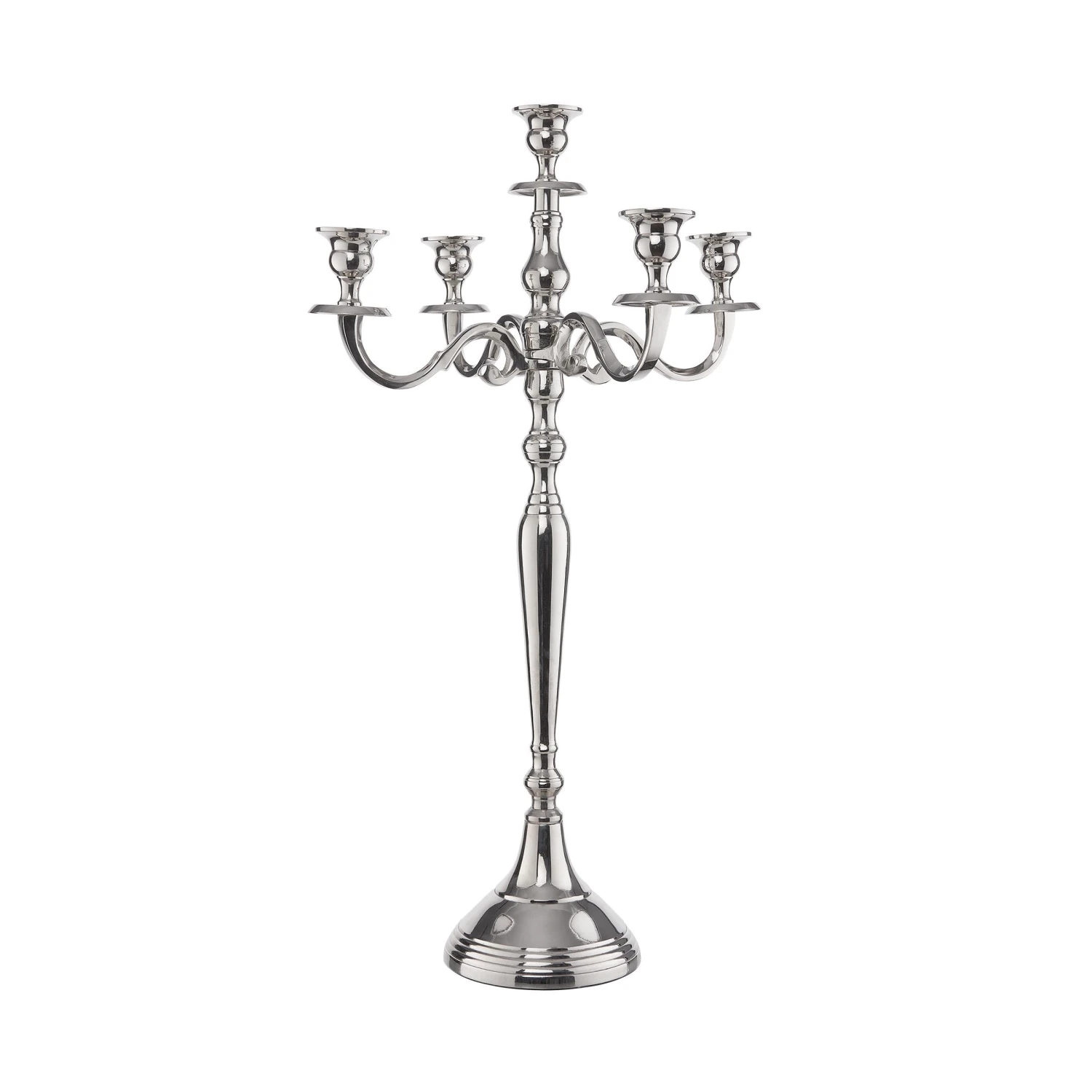 SILVERLIGHTS Kerzenhalter 5-armig Höhe 60cm 6 SILVERLIGHTS Kerzenhalter 5-armig Höhe 60cm – Bild 4