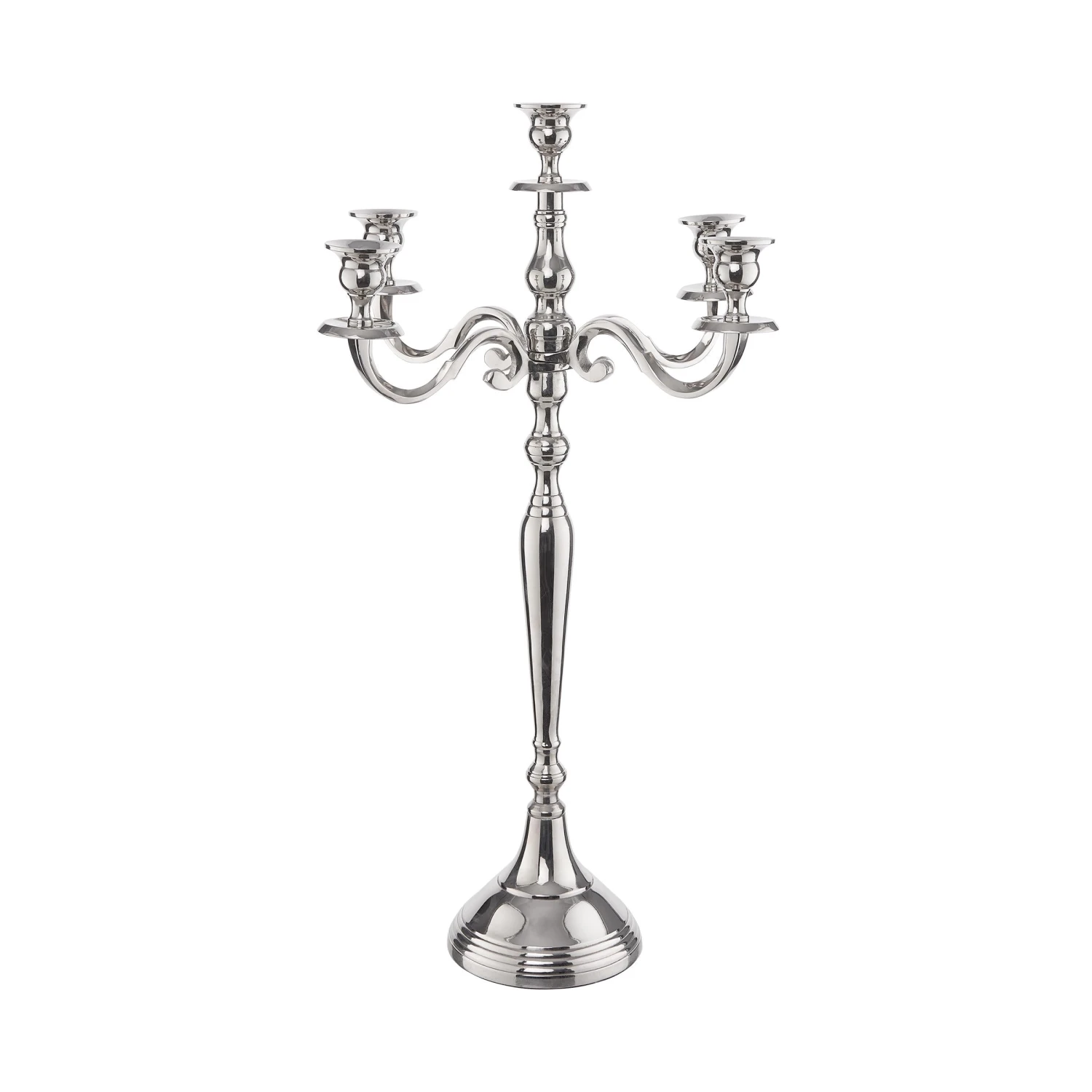 SILVERLIGHTS Kerzenhalter 5-armig Höhe 60cm 3 SILVERLIGHTS Kerzenhalter 5-armig Höhe 60cm