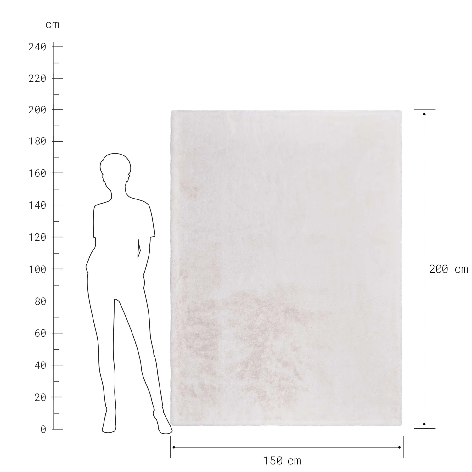 WILD THING Felldecke L 150 X B 200cm 7 WILD THING Felldecke L 150 X B 200cm – Bild 5