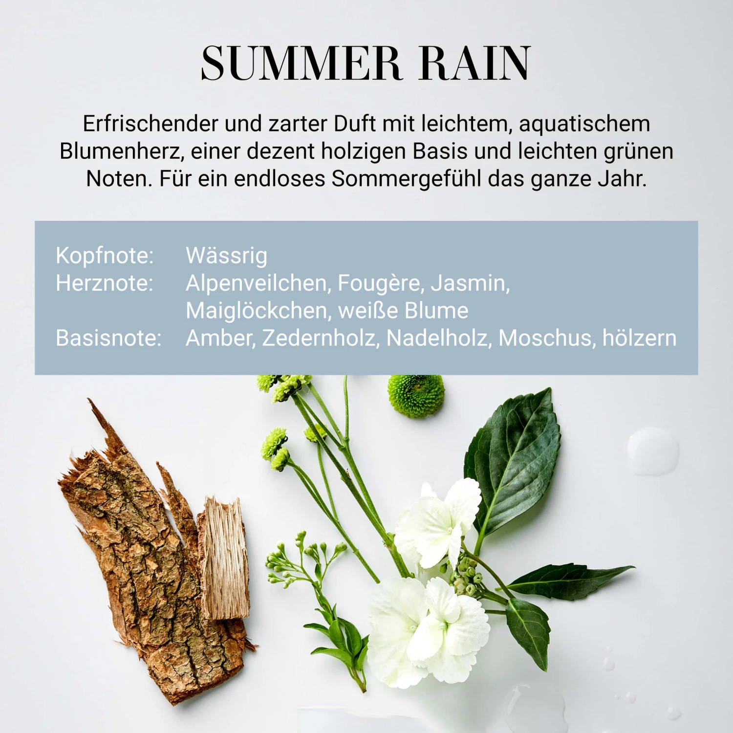HOME & SOUL Raumduft No 2 "Summer Rain" 110ml 5 HOME & SOUL Raumduft No 2 "Summer Rain" 110ml – Bild 3