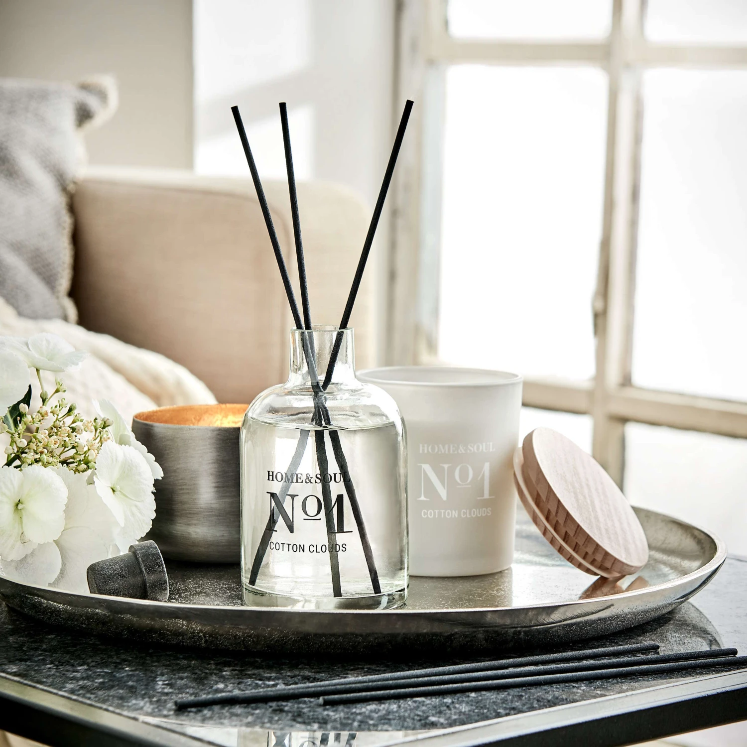 HOME & SOUL Raumduft No 1 "Cotton Clouds" 250ml 4 HOME & SOUL Raumduft No 1 "Cotton Clouds" 250ml – Bild 2