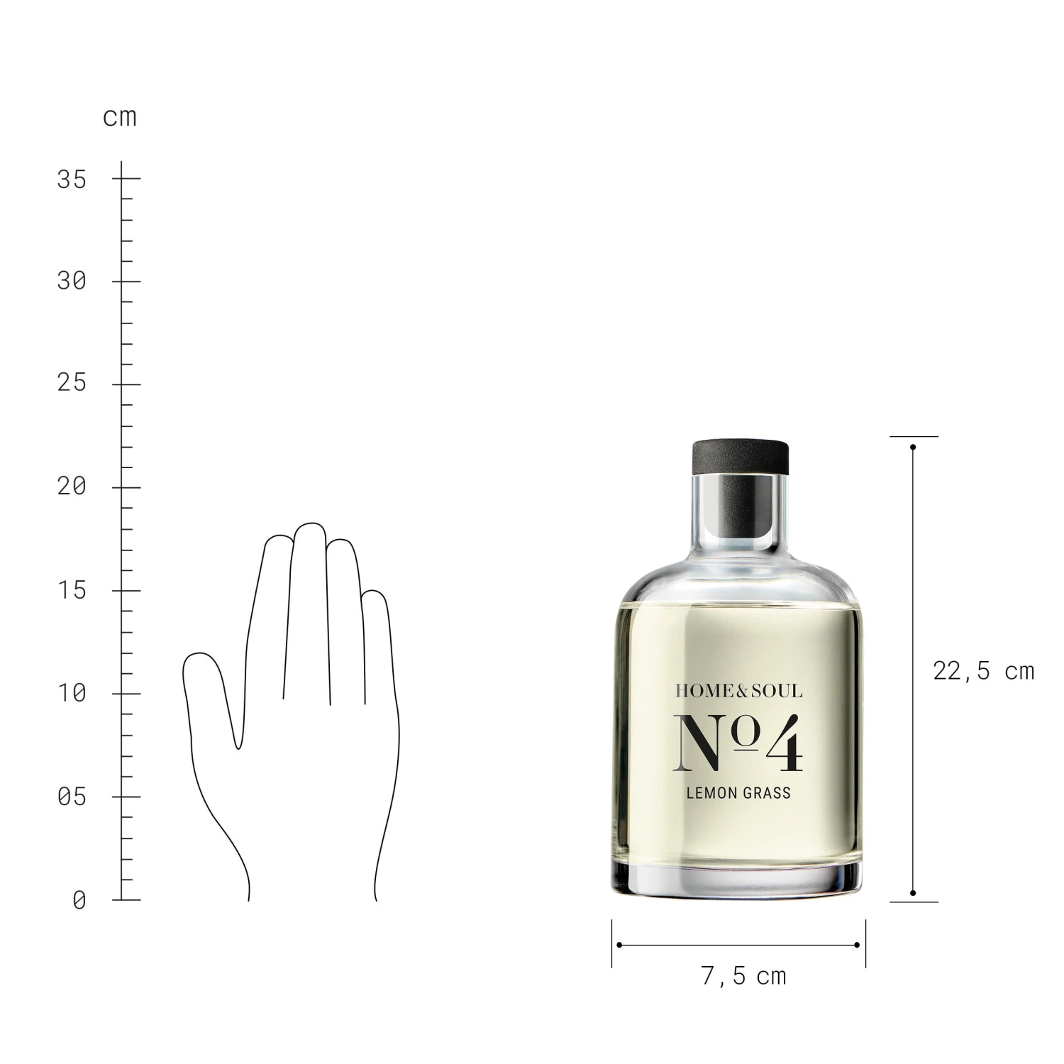 HOME & SOUL Raumduft No 4 "Lemon Grass" 250ml 8 HOME & SOUL Raumduft No 4 "Lemon Grass" 250ml – Bild 6