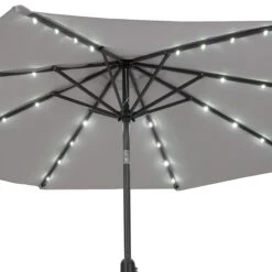 SUN & STARS Sonnenschirm Mit LED-Solar-Lichter Ø180cm -Butlers 10223847 6