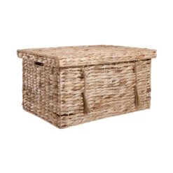 RUSH ROPE Korb Mit Deckel Rechteckig L 53 X B 37cm
