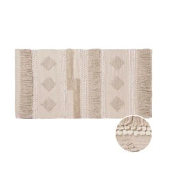 Butlers 39 ALL NATURE Läufer Mit Fransen L 140 X B 70cm