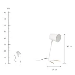 LUXA Tischleuchte Höhe 47cm -Butlers 10224076 3