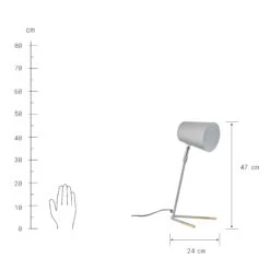 LUXA Tischleuchte Höhe 47cm -Butlers 10224077 2