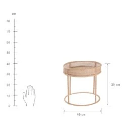 BOHO LOUNGE Beistelltisch Höhe 39cm -Butlers 10224429 2