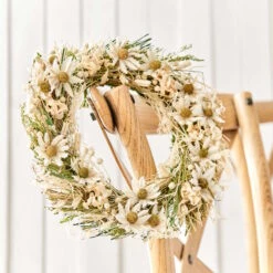 FLOWER MARKET Trockenblumenkranz Bleache Ø25cm -Butlers 10224619 5