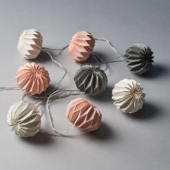 HANAMI LED-Lampions 8 Lichter Mit USB-Batteriefach -Butlers 10224963 3