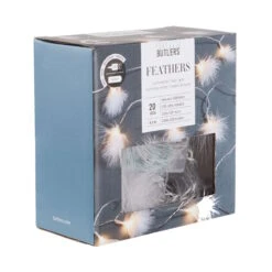FEATHERS LED-Lichterkette Federn 20 Lichter Mit USB-Batteriefach -Butlers 10224975 2