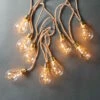 BULB LIGHTS LED-Lichterkette 10 Lichter Mit Naturseil & USB-Batteriefach 1 BULB LIGHTS LED-Lichterkette 10 Lichter Mit Naturseil & USB-Batteriefach -Butlers 10224976