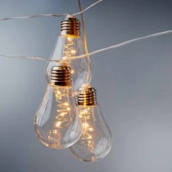 BULB LIGHTS LED-Lichterkette 10 Lichter Mit USB-Batteriefach -Butlers 10224991 4