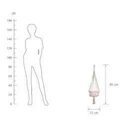 MACRAMÉ Blumenampel -Butlers 10225106 2